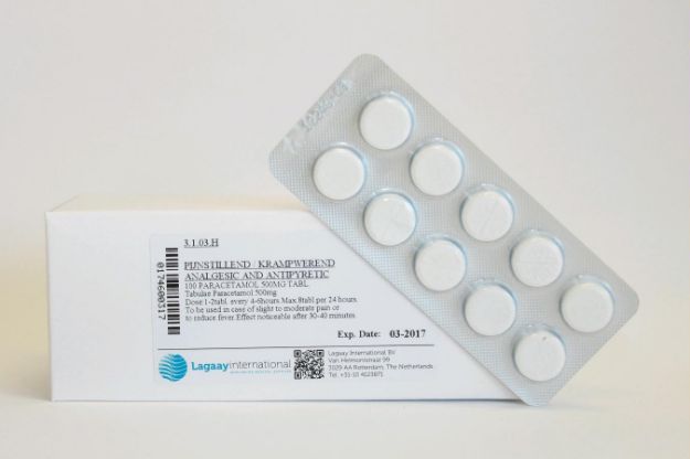 Paracetamol 500mg - 100 tablets