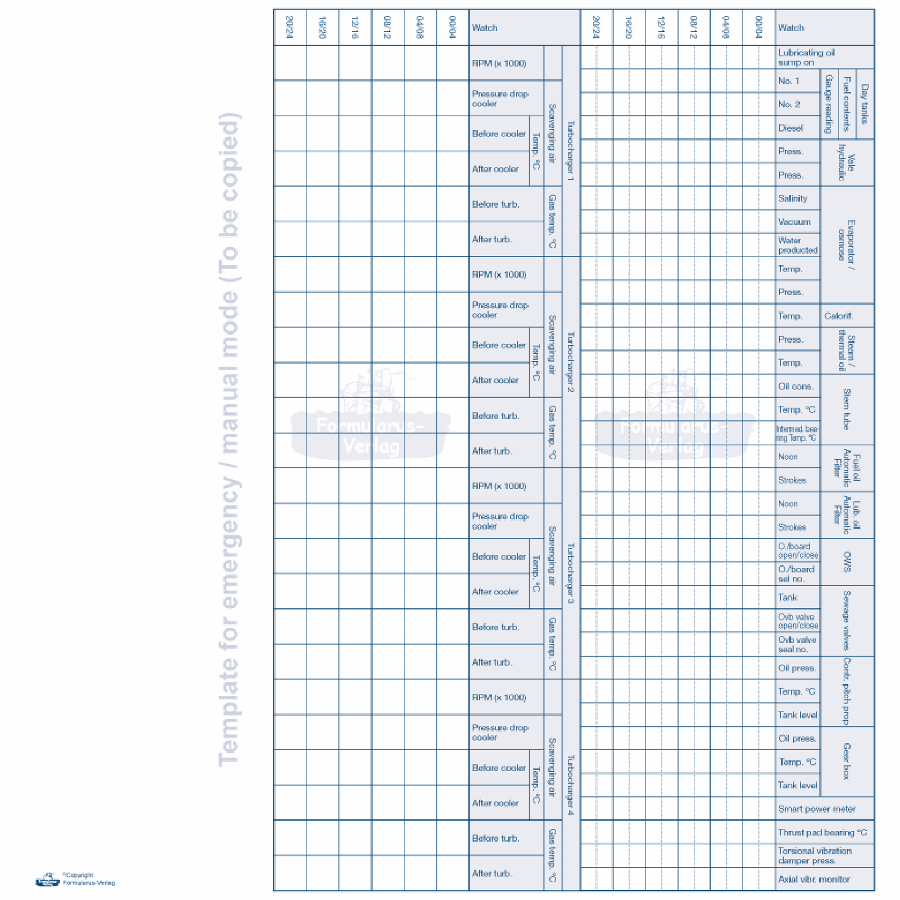 Webshop Datema Nautical Safety. Engine Log Book