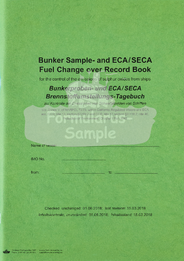 Webshop Datema Nautical Safety. Bunker Sample and SECA Fuel Change-Over ...