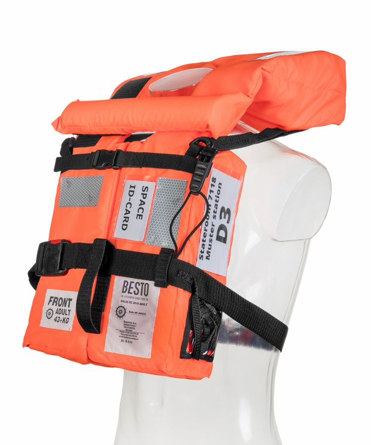 Webshop Datema Nautical Safety. Life Jacket - Solas Passenger 2010 ...