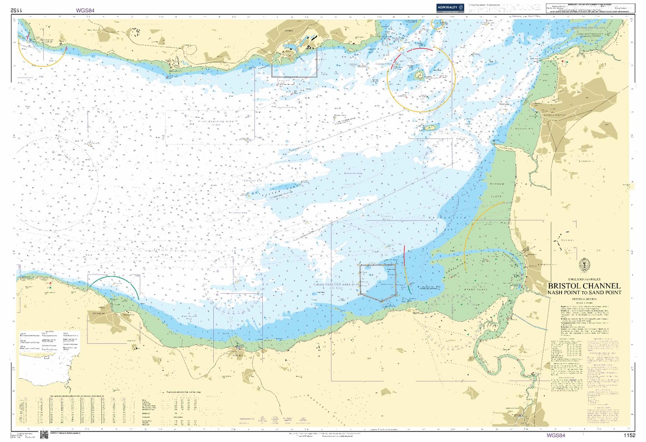 Webshop Datema Nautical Safety. BA 1152 - Bristol Channel Nash to Sand ...