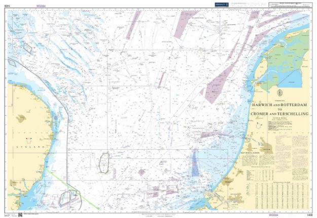 Webshop Datema Nautical Safety. BA 1408 - Harwich and Rotterdam to Cromer