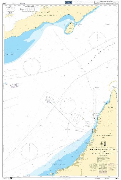 Webshop Datema Nautical Safety. BA 3174 - Western Apprs to Strait of Hormuz