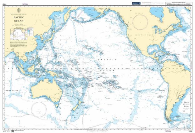 Webshop Datema Nautical Safety. BA 4002 - Planning: Pacific Ocean