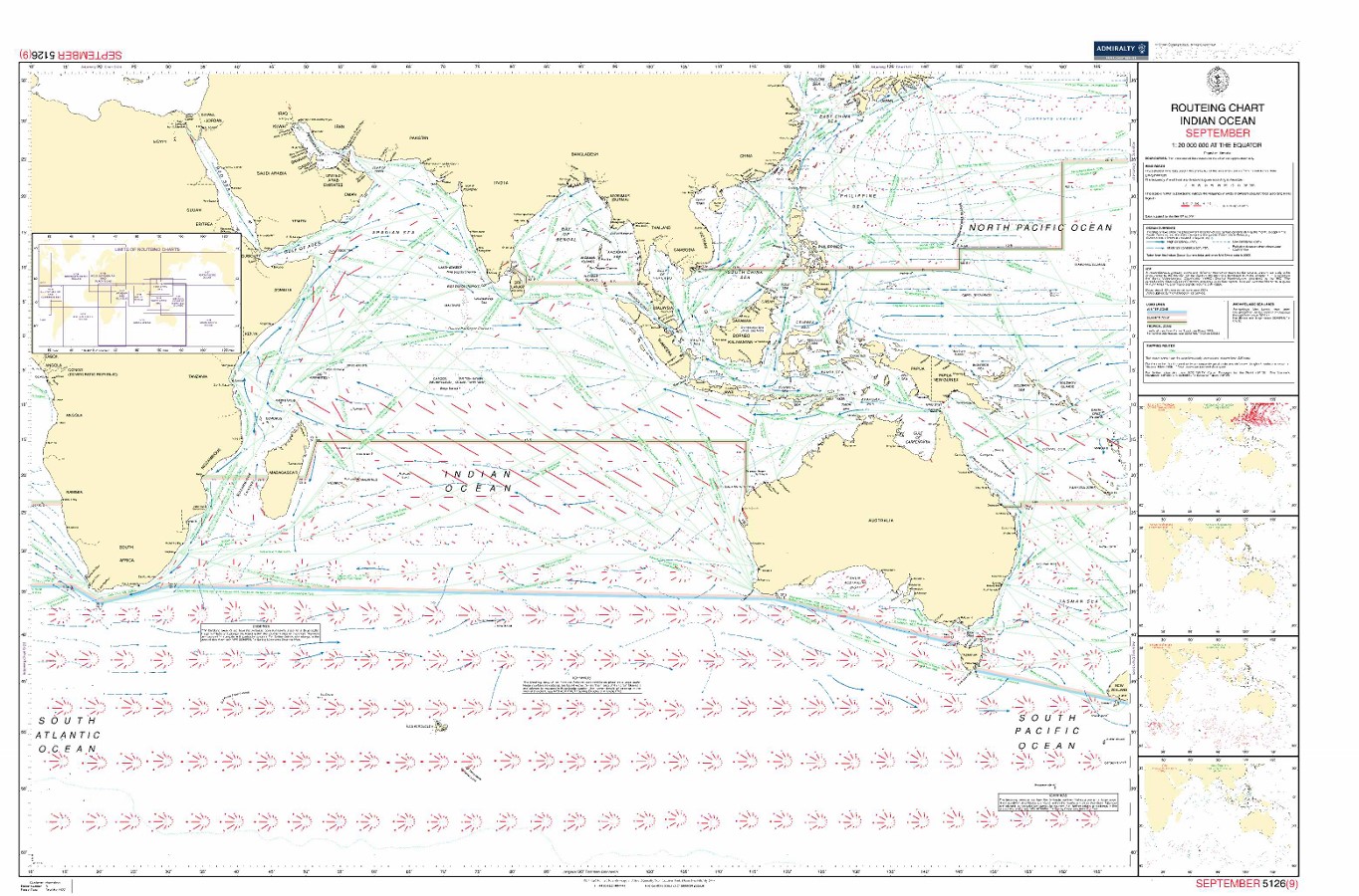 Webshop Datema Nautical Safety. BA 5126(9) - RC Indian Ocean SEP