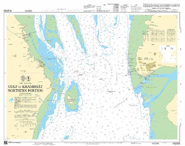 Webshop Datema Nautical Safety. IN2039 - Gulf of Khambhat, Northern Part