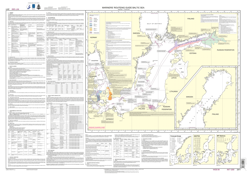 Webshop Datema Nautical Safety. German chart 2911 - Mariners' Routeing ...