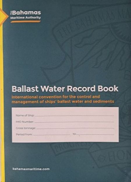 Webshop Datema Nautical Safety. Ballast Water Record Book - Bahama MEPC ...